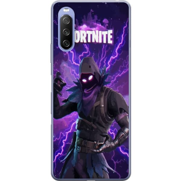 Sony Xperia 10 III Gjennomsiktig deksel Fortnite Raven