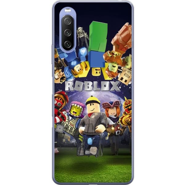 Sony Xperia 10 III Läpinäkyvä kuori Roblox Maailma - Pelaamisseikkailu Lapsille ja Nuorille