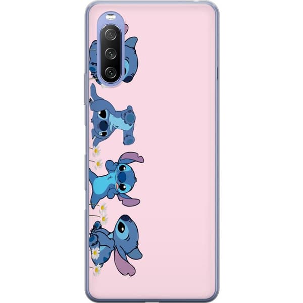 Sony Xperia 10 III Lite Läpinäkyvä kuori Stitch Nauru & Leikki – Täydellinen puhelinkoteloihin tai julisteisiin