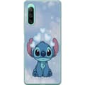 Miniatyrbilde 1 av 3: Sony Xperia 10 IV Gjennomsiktig deksel Stitch Hoppande Gled - Morsomt Design for Gave