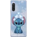 Miniatyrbilde 1 av 3: Sony Xperia 10 V Gjennomsiktig deksel Stitch Hoppande Gled - Morsomt Design for Gave
