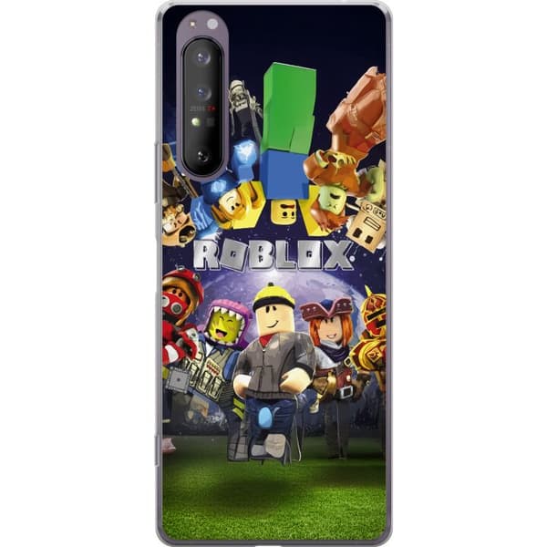 Sony Xperia 1 II Gjennomsiktig deksel Roblox Verden - Spilleventyr for Barn og Ungdom