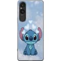 Miniatyrbillede 1 af 3: Sony Xperia 10 VI Gennemsigtig cover Stitch Hoppende Glæde - Sjovt Design til Gave