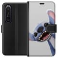 Miniatyrbild 1 av 3: Sony Xperia 1 III Plånboksfodral Stitch i Fart – Kawaii Design för Fans & Barn