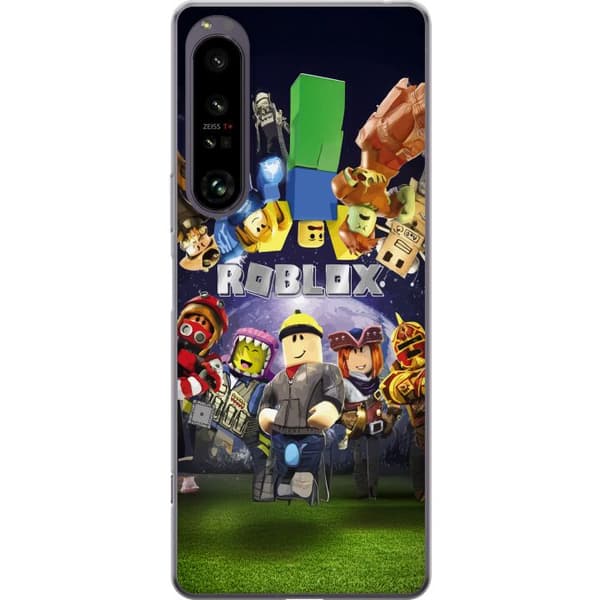 Sony Xperia 1 IV Läpinäkyvä kuori Roblox Maailma - Pelaamisseikkailu Lapsille ja Nuorille