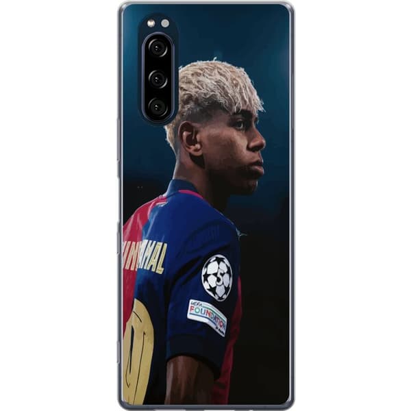 Sony Xperia 5 Gennemsigtig cover Lamine Yamal - Barcelonas Wunderkind i fokus
