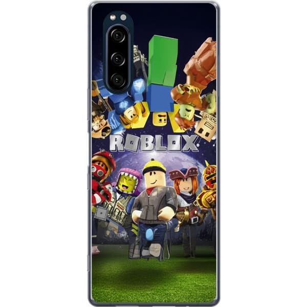Sony Xperia 5 Läpinäkyvä kuori Roblox Maailma - Pelaamisseikkailu Lapsille ja Nuorille