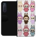 Miniatyrbild 1 av 3: Sony Xperia 5 II Plånboksfodral Labubu Pink Monster – Popkonst med Kawaii-touch