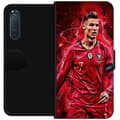 Miniatyrbild 1 av 3: Sony Xperia 5 II Plånboksfodral Ronaldo Skills – CR7 Design för Äkta Supporters