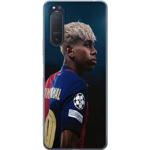 Sony Xperia 5 II Gennemsigtig cover Lamine Yamal - Barcelonas Wunderkind i fokus