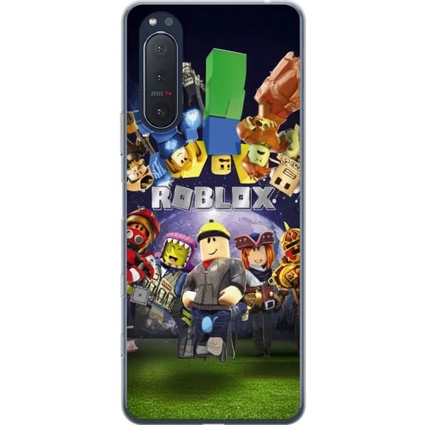 Sony Xperia 5 II Gennemsigtig cover Roblox Verden - Gaming Eventyr for Børn og Unge