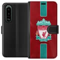 Pikkukuva 1 / 3: Sony Xperia 5 III Lompakkokotelo Liverpool FC - Klassinen jalkapallourheilu Punaisena