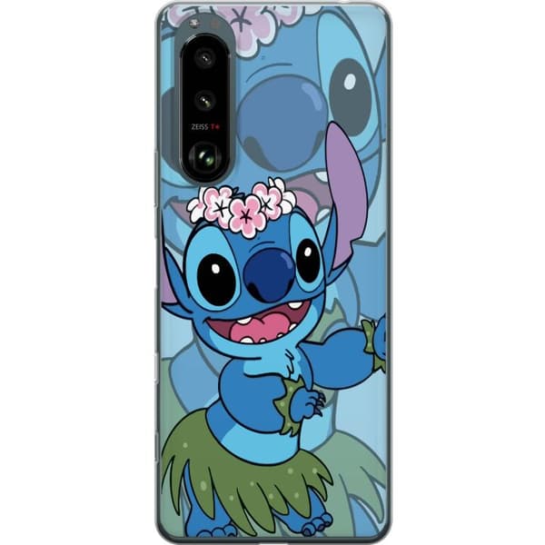 Sony Xperia 5 III Genomskinligt Skal Stitch under Stjärnorna – Magisk Anime-stil