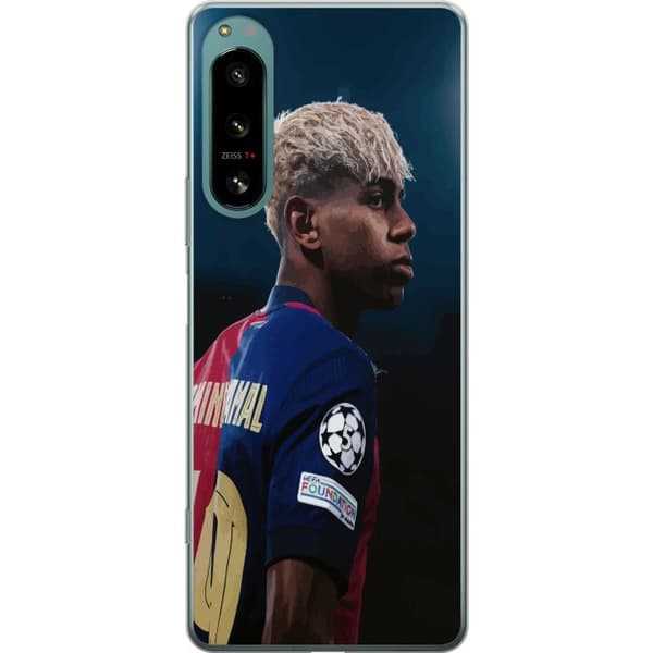 Sony Xperia 5 IV Gjennomsiktig deksel Lamine Yamal - Barcelonas Wonderkid i Fokus