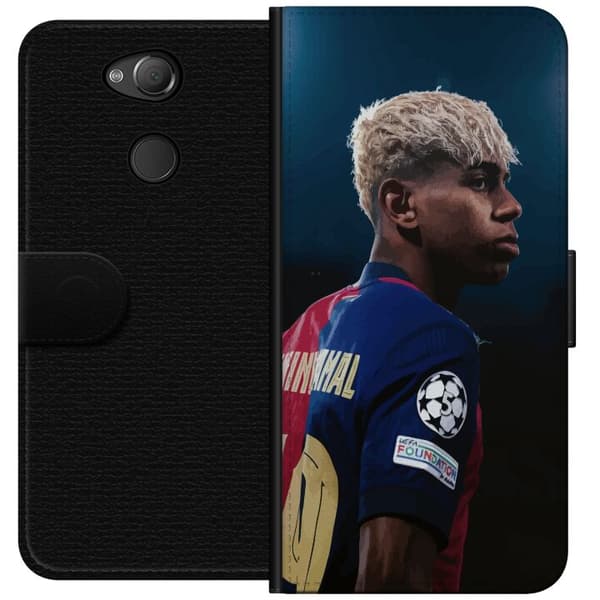 Sony Xperia XA2 Lommeboketui Lamine Yamal - Barcelonas Wonderkid i Fokus