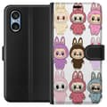 Miniatyrbilde 1 av 3: Sony Xperia 5 V Lommeboketui Labubu Pink Monster - Popkunst med Kawaii-touch