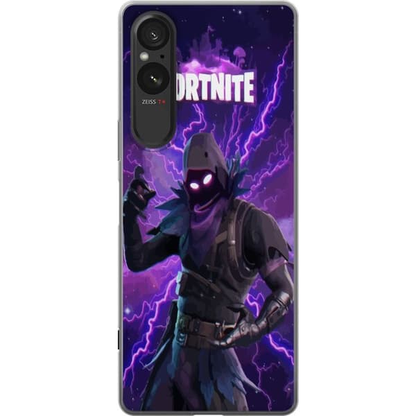 Sony Xperia 5 V Läpinäkyvä kuori Fortnite Raven