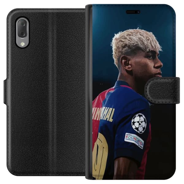 Sony Xperia L3 Tegnebogsetui Lamine Yamal - Barcelonas Wunderkind i fokus