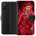 Miniatyrbillede 1 af 3: Sony Xperia L4 Tegnebogsetui Ronaldo Færdigheder - CR7 Design for Ægte Fans