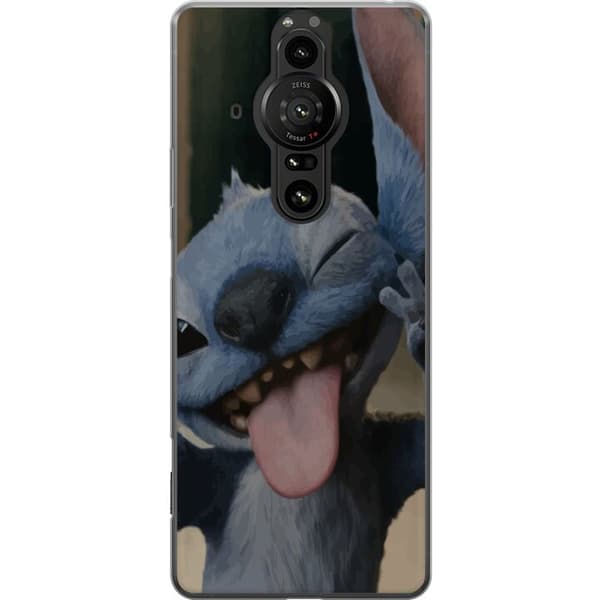Sony Xperia Pro-I Gjennomsiktig deksel Stitch Søt Alien - Blå Favoritt fra Ytre Rommet