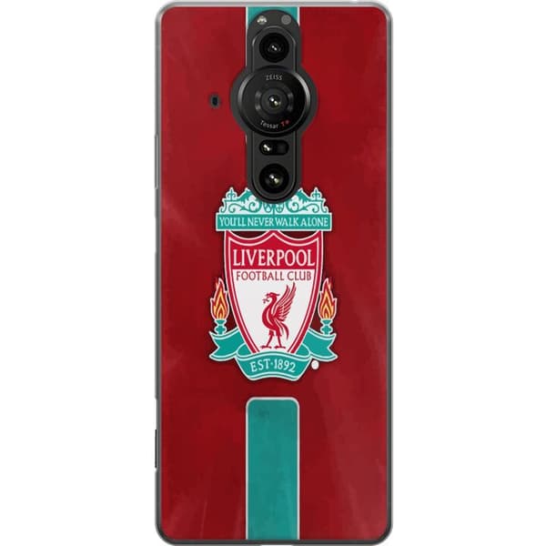 Sony Xperia Pro-I Gjennomsiktig deksel Liverpool FC - Klassisk Fotballstolthet i Rødt
