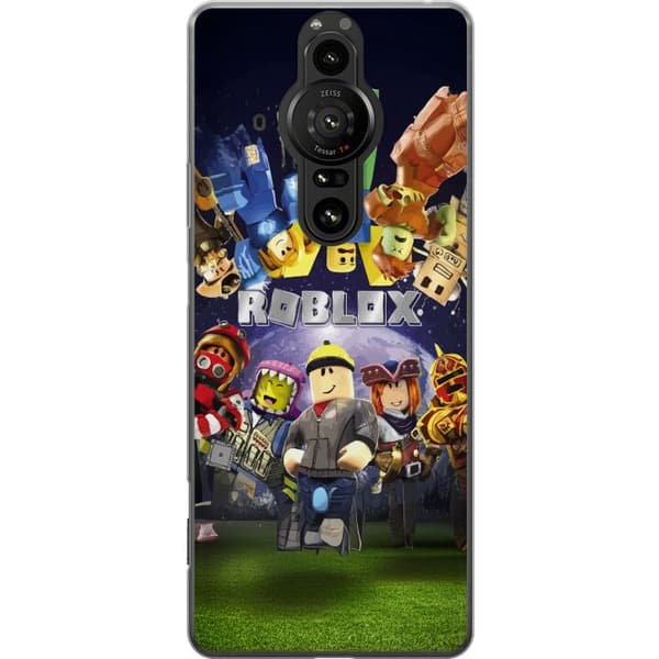 Sony Xperia Pro-I Gennemsigtig cover Roblox Verden - Gaming Eventyr for Børn og Unge