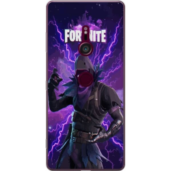 Sony Xperia XZ3 Genomskinligt Skal Fortnite Raven – Mörk Stridsikon från Battle Royale