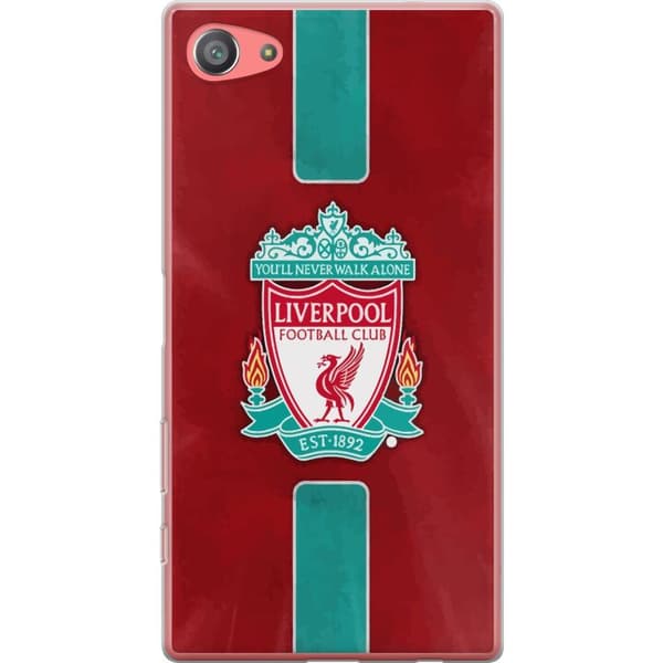 Sony Xperia Z5 Compact Läpinäkyvä kuori Liverpool FC - Klassinen jalkapallourheilu Punaisena