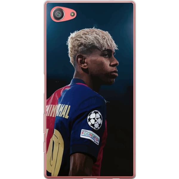 Sony Xperia Z5 Compact Gjennomsiktig deksel Lamine Yamal - Barcelonas Wonderkid i Fokus