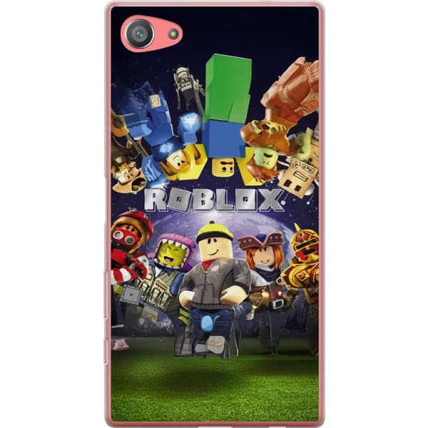 Sony Xperia Z5 Compact Gennemsigtig cover Roblox Verden - Gaming Eventyr for Børn og Unge