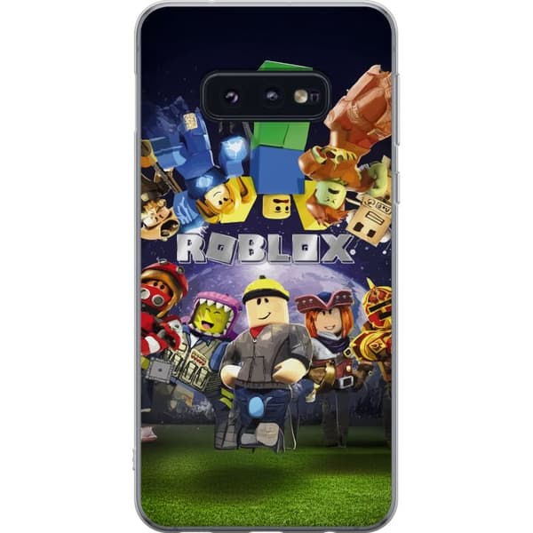 Samsung Galaxy S10e Läpinäkyvä kuori Roblox Maailma - Pelaamisseikkailu Lapsille ja Nuorille