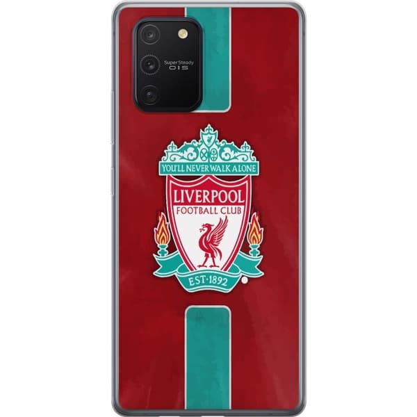 Samsung Galaxy S10 Lite Genomskinligt Skal Liverpool FC – Klassisk Fotbollsstolthet i Rött