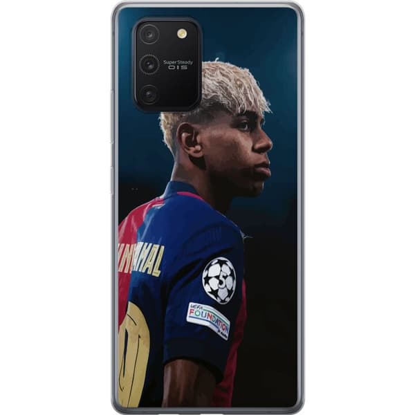 Samsung Galaxy S10 Lite Genomskinligt Skal Lamine Yamal – Barcelonas Wonderkid i Fokus