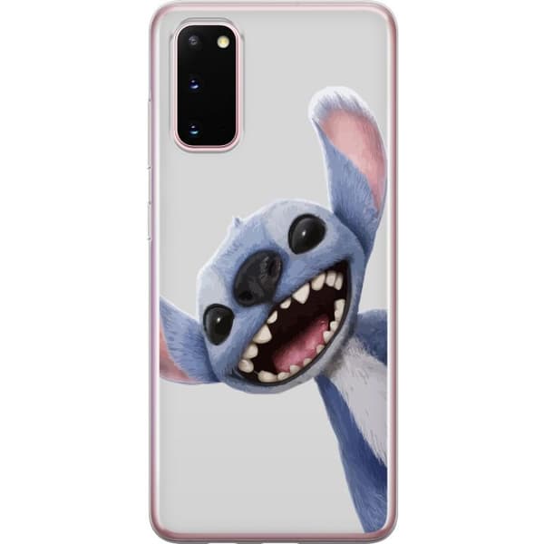 Samsung Galaxy S20 Gjennomsiktig deksel Stitch i Fart - Kawaii Design for Fans & Barn