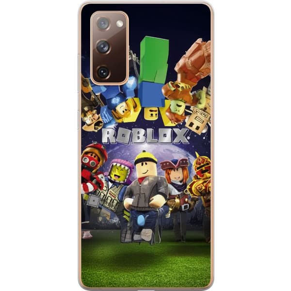 Samsung Galaxy S20 FE Gennemsigtig cover Roblox Verden - Gaming Eventyr for Børn og Unge