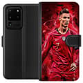 Pikkukuva 1 / 3: Samsung Galaxy S20 Ultra Lompakkokotelo Ronaldon Taidot - CR7 Suunnittelu Aidolle Kannattajalle