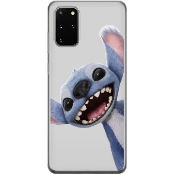 Samsung Galaxy S20+ Läpinäkyvä kuori Stitch liikkeessä - Kawaii-suunnittelu faneille ja lapsille
