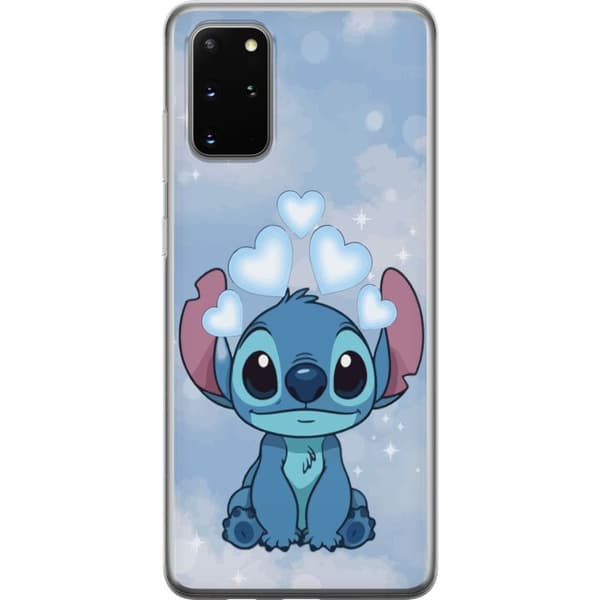Samsung Galaxy S20+ Läpinäkyvä kuori Stitch Hyppäävä Ilo - Hauska Suunnittelu Lahjalle