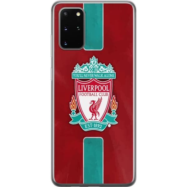 Samsung Galaxy S20+ Gennemsigtig cover Liverpool FC - Klassisk Fodboldstolthed i Rødt