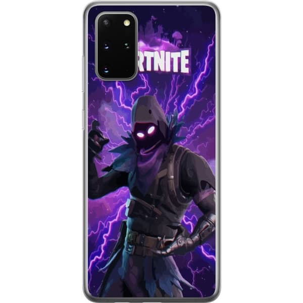 Samsung Galaxy S20+ Gjennomsiktig deksel Fortnite Raven