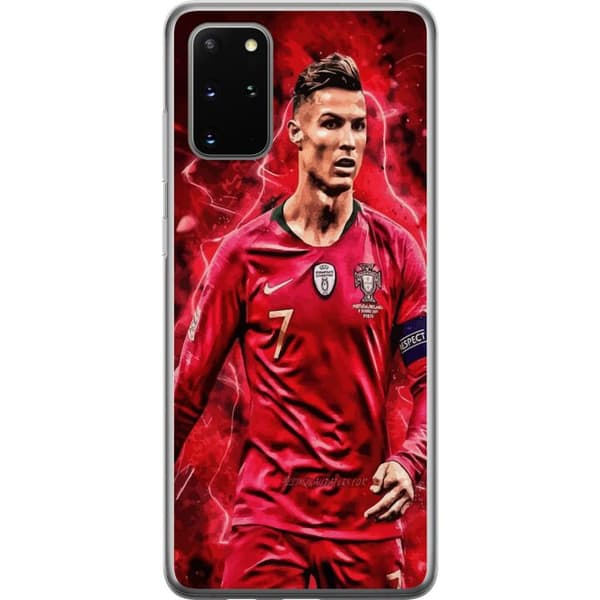 Samsung Galaxy S20+ Gennemsigtig cover Ronaldo Færdigheder - CR7 Design for Ægte Fans