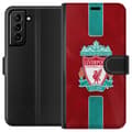 Pikkukuva 1 / 3: Samsung Galaxy S21+ 5G Lompakkokotelo Liverpool FC - Klassinen jalkapallourheilu Punaisena