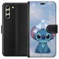 Miniatyrbild 1 av 3: Samsung Galaxy S21 FE 5G Plånboksfodral Stitch Hoppande Glädje – Rolig Design för Present