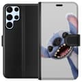 Pikkukuva 1 / 3: Samsung Galaxy S22 Ultra 5G Lompakkokotelo Stitch liikkeessä - Kawaii-suunnittelu faneille ja lapsille