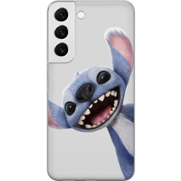 Samsung Galaxy S22 5G Gennemsigtig cover Stitch i fart - Kawaii-design til fans & børn