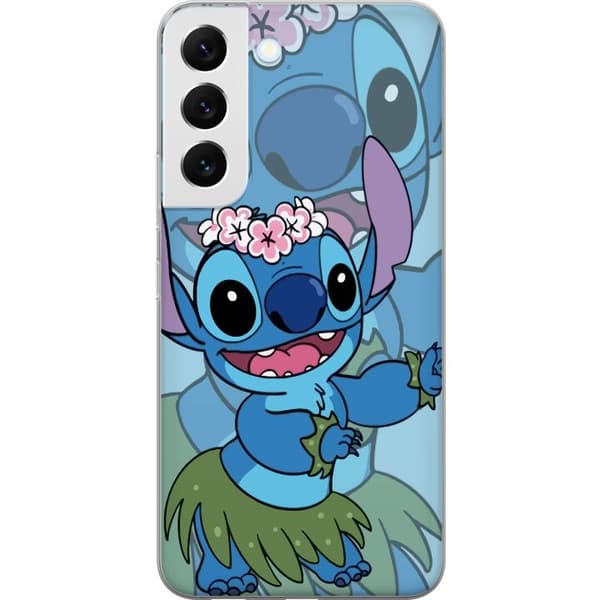 Samsung Galaxy S22+ 5G Gjennomsiktig deksel Stitch under stjernene - Magisk Anime-stil