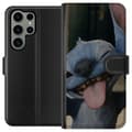 Miniatyrbilde 1 av 3: Samsung Galaxy S23 Ultra Lommeboketui Stitch Søt Alien - Blå Favoritt fra Ytre Rommet