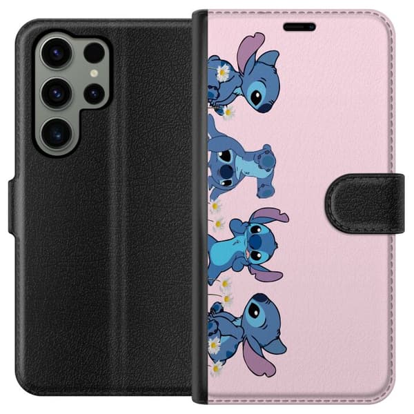 Samsung Galaxy S23 Ultra Lompakkokotelo Stitch Nauru & Leikki – Täydellinen puhelinkoteloihin tai julisteisiin