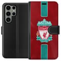 Miniatyrbild 1 av 3: Samsung Galaxy S23 Ultra Plånboksfodral Liverpool FC – Klassisk Fotbollsstolthet i Rött