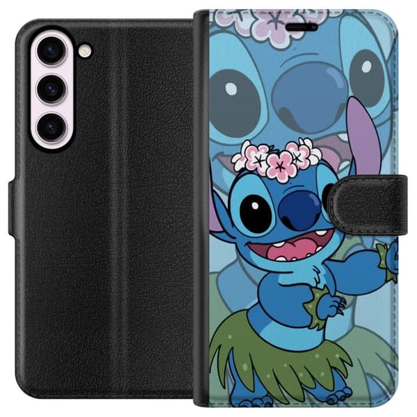 Samsung Galaxy S23+ Lompakkokotelo Stitch tähtien alla - Taianomainen Anime-tyyli